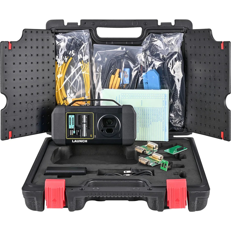 Scanner Launch PAD VII X-PROG3 Trucks Kit - Ferramenta de Diagnóstico Profissional para Carros e Programação de Chaves Automotivas