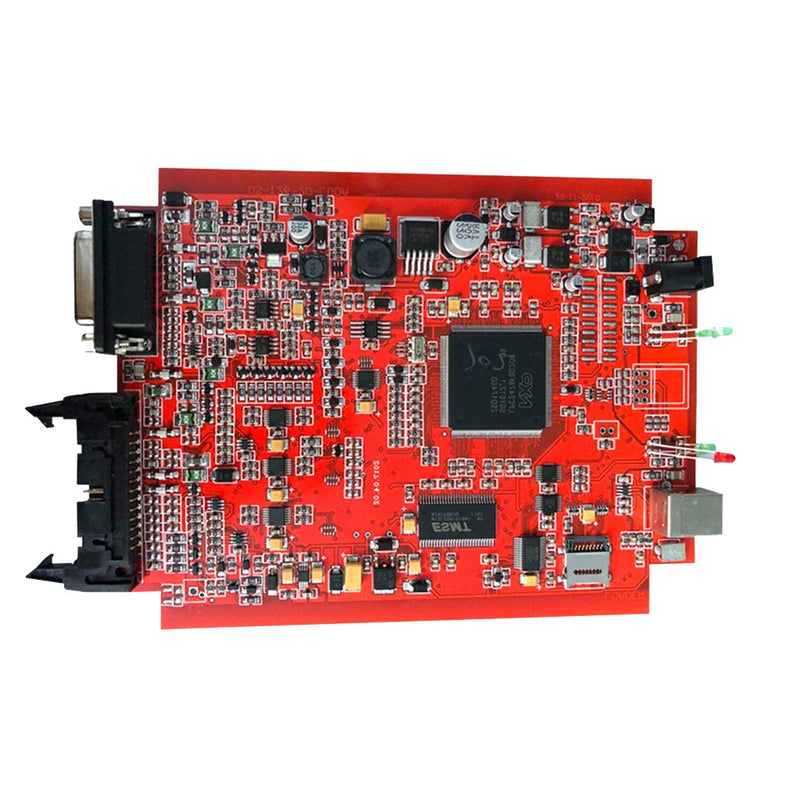 Última Versão V2.23 Ferramenta de Programação de ECU KTAG Firmware V7.020 Master Versão PCB Vermelho Com Tokens Ilimitados